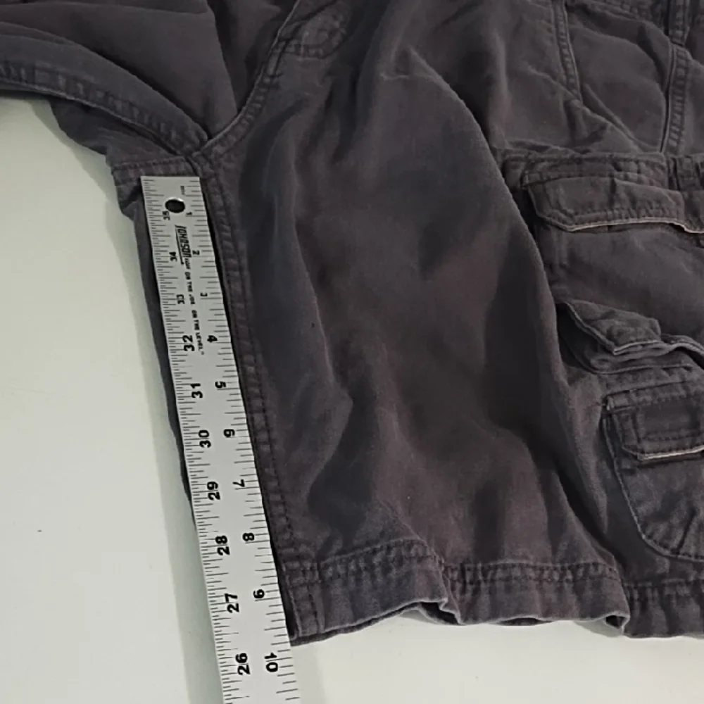 Men's Dark Gray Cargo Shorts